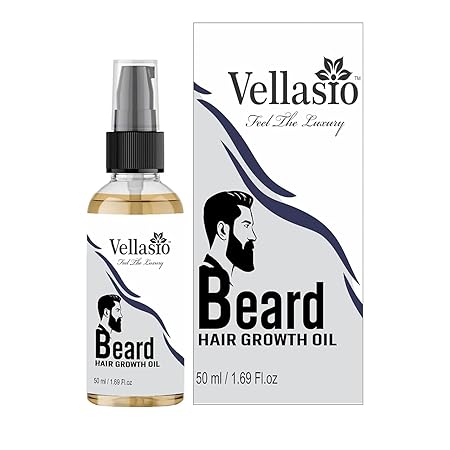 Vellasio Beard and Hair Growth Oil | Beard Oil for Men