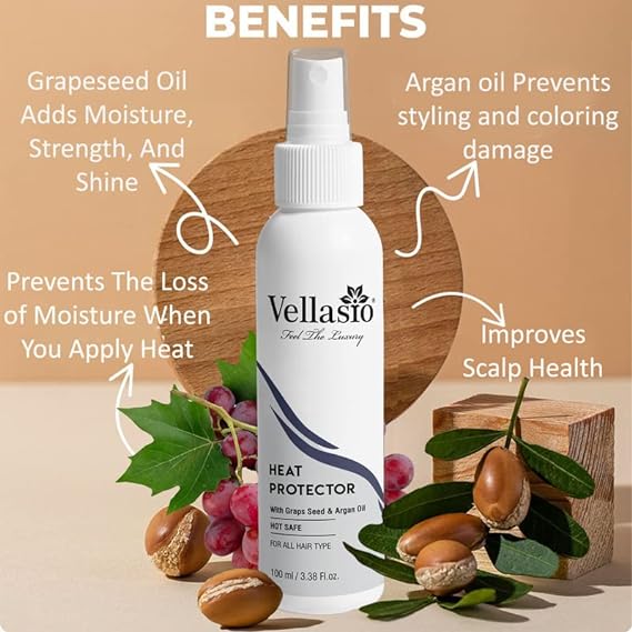 Vellasio Classic Heat Protection Spray For Hair