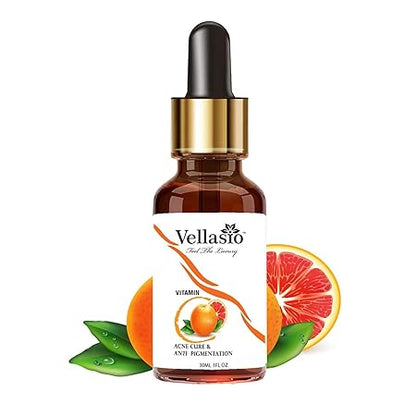 Vellasio Naturals vitamin C face serum for face Glowing Skin