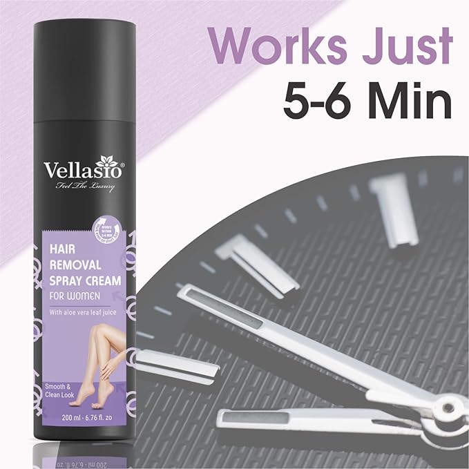 vellasio hair removal cream spray for women