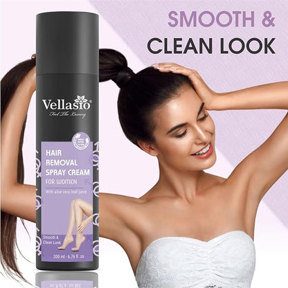 vellasio hair removal cream spray for women